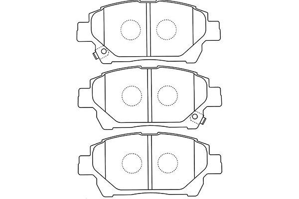 KAVO PARTS Комплект тормозных колодок, дисковый тормоз BP-9120